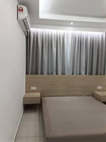卧室 – Grace Residence, Jelutong的共管公寓，照片1