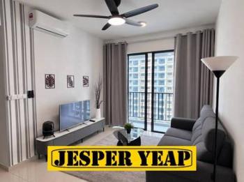 客厅/饭厅 – Ideal Venice Residency, Gelugor的共管公寓，照片1