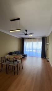 Ruang tamu & makan – Apartmen di Seri Mutiara, Masai, foto 1