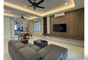 Ruang tamu & makan – Rumah di Aster Begonia Forest Heights, Seremban, foto 3