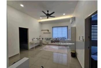 Ruang tamu & makan – Rumah di Aster Begonia Forest Heights, Seremban, foto 4