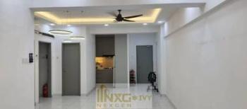 Ruang tamu & makan – Apartmen di Trifolia, Klang, foto 1