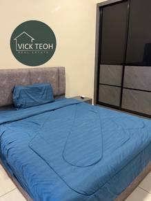 Bilik tidur – Kondominium di Queens Residences 2, Bayan Lepas, foto 4