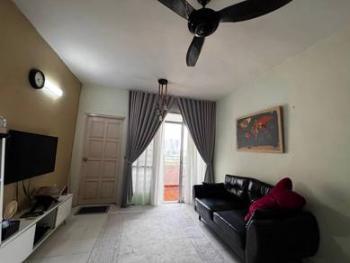 Living & dining – Apartment at Halaman Cendana, Persiaran Mayang Pasir 8, Bayan Lepas, photo 2