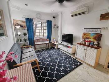 客厅/饭厅 – Taman Dato Ahmad Razali, Ampang的组屋，照片1