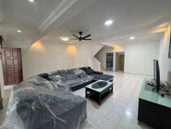 Ruang tamu & makan – Rumah di Jalan Saga, Tebrau, foto 1