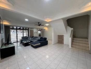 Ruang tamu & makan – Rumah di Jalan Saga, Tebrau, foto 2