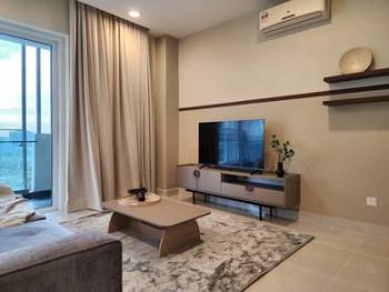 Ruang tamu & makan – Kondominium di Medini Signature, Iskandar Puteri, foto 3