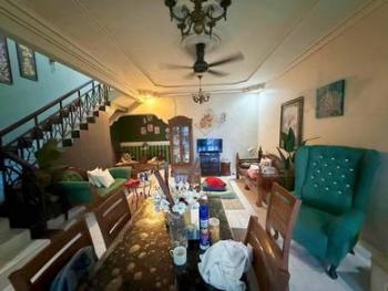Ruang tamu & makan – Rumah di Jalan Sekuntum, Taman Bukit Dahlia, Pasir Gudang, foto 5