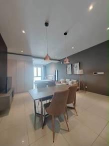 客厅/饭厅 – The Elysia Park Residence, Iskandar Puteri的共管公寓，照片2