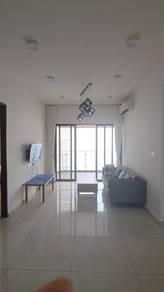 Ruang tamu & makan – Apartmen di MIDAS PERLING, Johor Bahru, foto 1