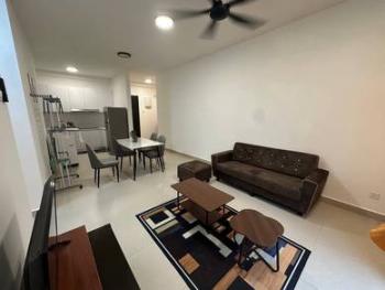Living & dining – Condominium at Pandan Heights, Tebrau, photo 1