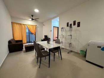 Living & dining – Condominium at Pandan Heights, Tebrau, photo 7
