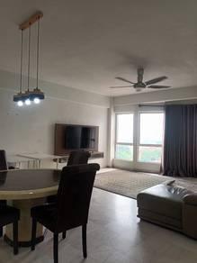 客厅/饭厅 – Lojing Heights, Wangsa Maju的共管公寓，照片1