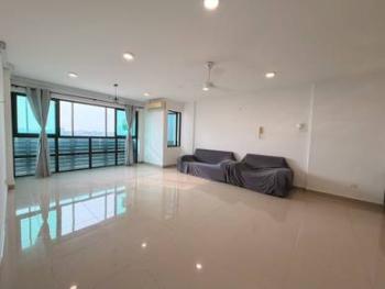 Ruang tamu & makan – Kondominium di Jesselton View, Kota Kinabalu, foto 3