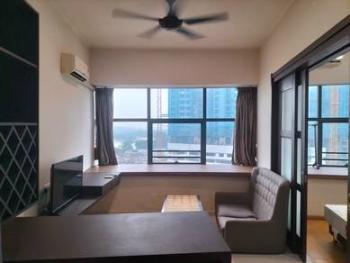Ruang tamu & makan – Kondominium di COUNTRY GARDEN AMBERSIDE, Johor Bahru, foto 1