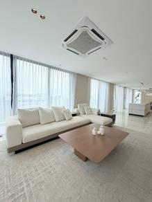 Ruang tamu & makan – Kondominium di Jesselton Residences, Kota Kinabalu, foto 3