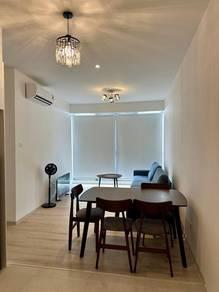 Ruang tamu & makan – Kondominium di Jalan Wan Alwi, Kuching, foto 1