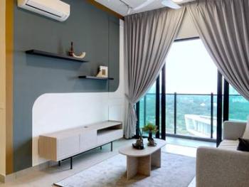 Living & dining – Condominium at The Address, Seputeh, photo 2