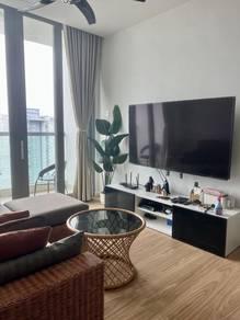 客厅/饭厅 – Lakefront Residence, Cyberjaya的共管公寓，照片1