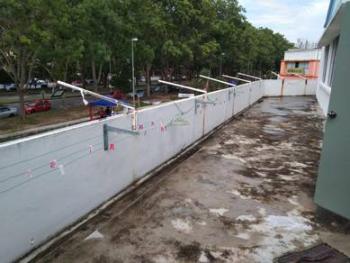 阳台 – Jalan Dataran Suria, Puncak Alam的房间，照片6