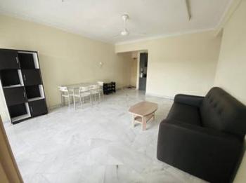 Ruang tamu & makan – Kondominium di Menara Alpha, Wangsa Maju, foto 3
