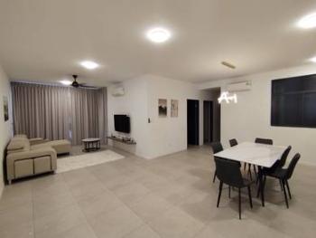 Living & dining – Apartment at Anggun Residences, Batu Kawan, photo 4