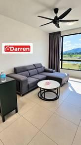 客厅/饭厅 – Anggun Residences, Batu Kawan的公寓，照片1