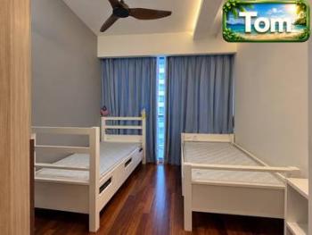 Bilik tidur – Kondominium di Queens Residences Q1, Bayan Lepas, foto 6