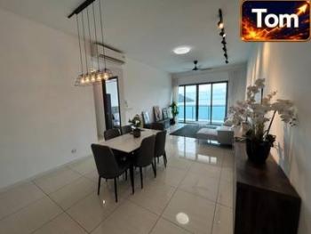 Living & dining – Condominium at Queens Residences Q1, Bayan Lepas, photo 3