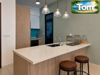 Dapur – Kondominium di Queens Residences Q1, Bayan Lepas, foto 3