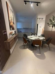 Ruang tamu & makan – Apartmen di Pandan Heights, Tebrau, foto 2