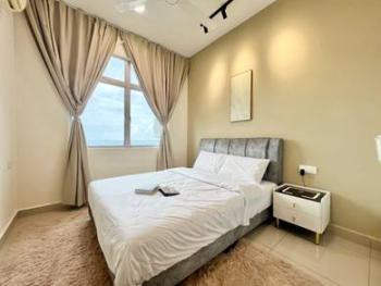 卧室 – Pandan residence, Tebrau的房间，照片6