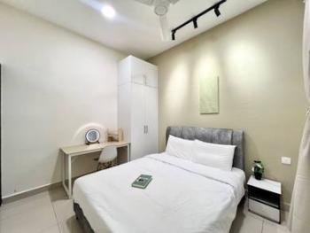 卧室 – Pandan residence, Tebrau的房间，照片9
