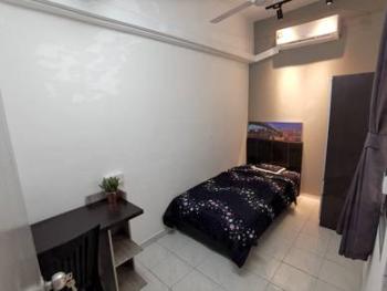 卧室 – Jalan Melaka Raya 23, Melaka Raya的房间，照片9