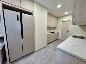 厨房 – Jesselton Residence, Kota Kinabalu的共管公寓，照片4