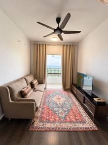 客厅/饭厅 – Residensi Pauh Permai, Permatang Pauh的公寓，照片5