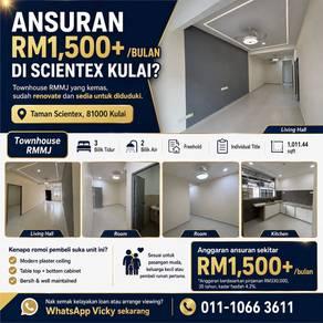 Taman Scientex, Kulai的联排别墅，照片1