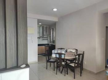 Ruang tamu & makan – Kondominium di Horizon Hills - Fairway Suites, Iskandar Puteri, foto 3