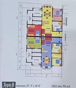 Apartmen di Bandar Sierra, Kota Kinabalu, foto 2