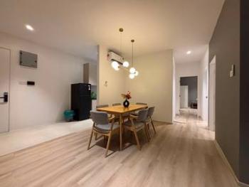 Ruang tamu & makan – Kondominium di Jalan Wan Alwi, Kuching, foto 3