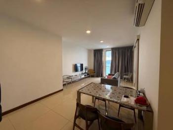 客厅/饭厅 – Jesselton Residences, Kota Kinabalu的共管公寓，照片1