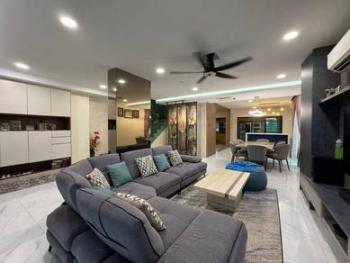 Ruang tamu & makan – Rumah di Alam Suria, Puncak Alam, foto 3