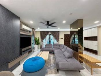 Ruang tamu & makan – Rumah di Alam Suria, Puncak Alam, foto 5