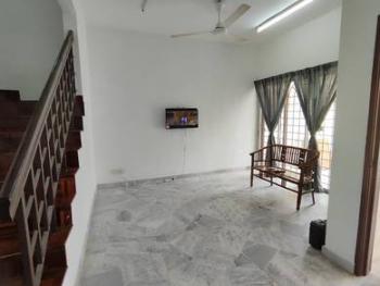 Ruang tamu & makan – Rumah di Taman Tasik Utama, Ayer Keroh, foto 9