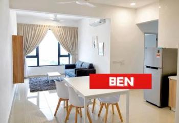Living & dining – Condominium at Eco Bloom, Simpang Ampat, photo 1