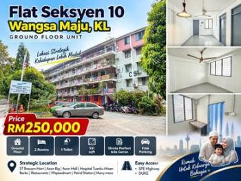 Seksyen 10 Wangsa Maju, Wangsa Maju的平层住宅，照片1