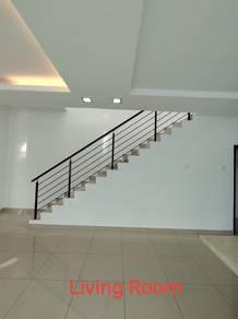 Ruang tamu & makan – Rumah di Taman Adda Heights @ Maple Red, Johor Bahru, foto 3
