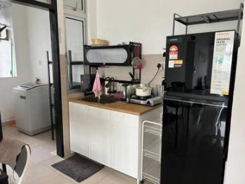 厨房 – Greenfield Regency, Johor Bahru的公寓，照片6