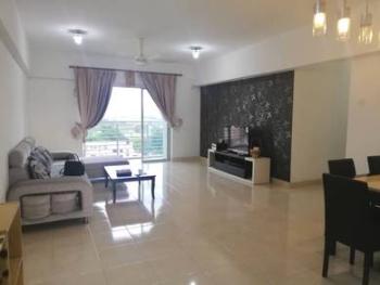 Ruang tamu & makan – Kondominium di Jln Harbour Place, Butterworth, foto 2